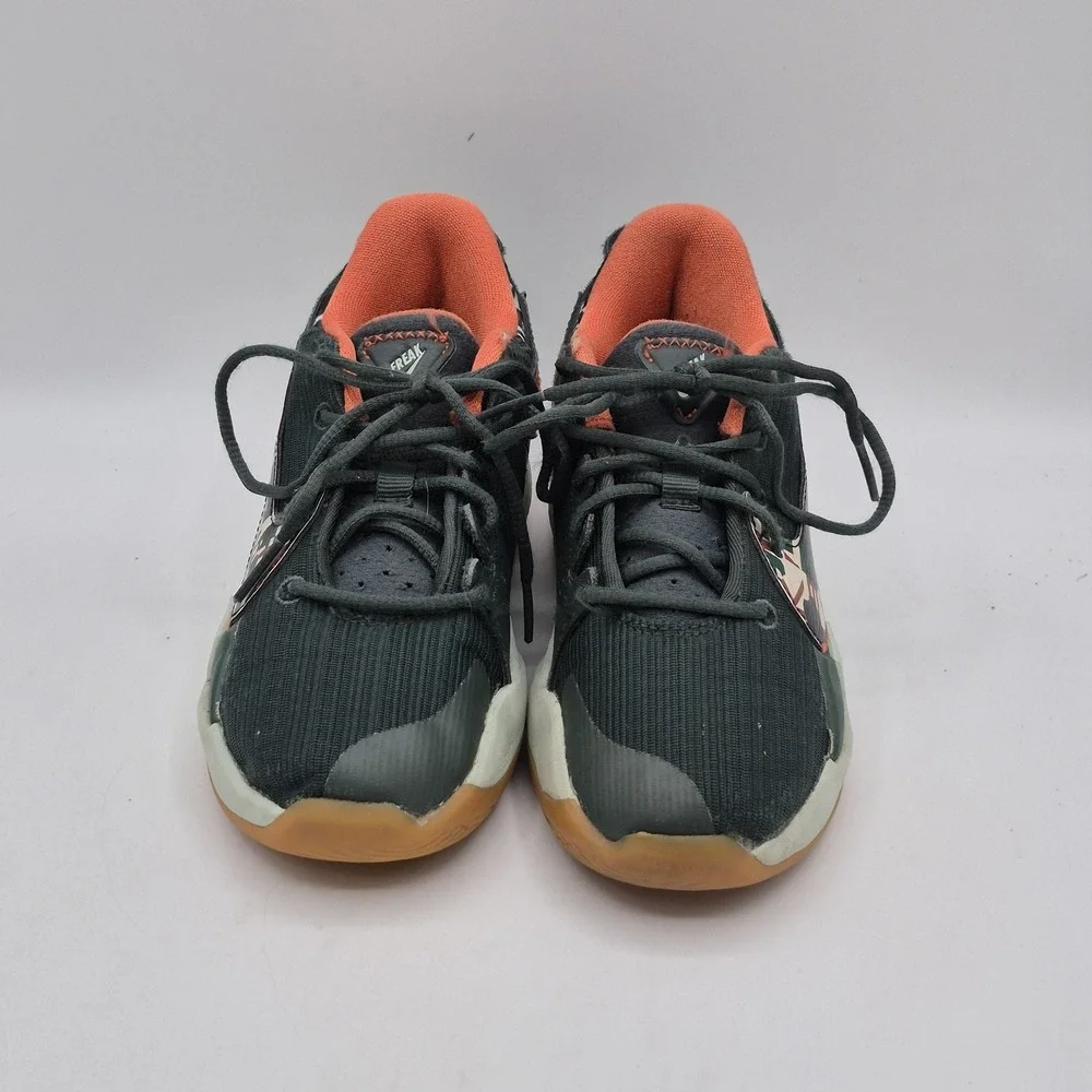 Nike Giannis Freak Shoes Youth Size 13C‎ Green Orange Basketball DD0011-300